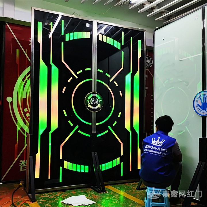 科技手掌互动网红门