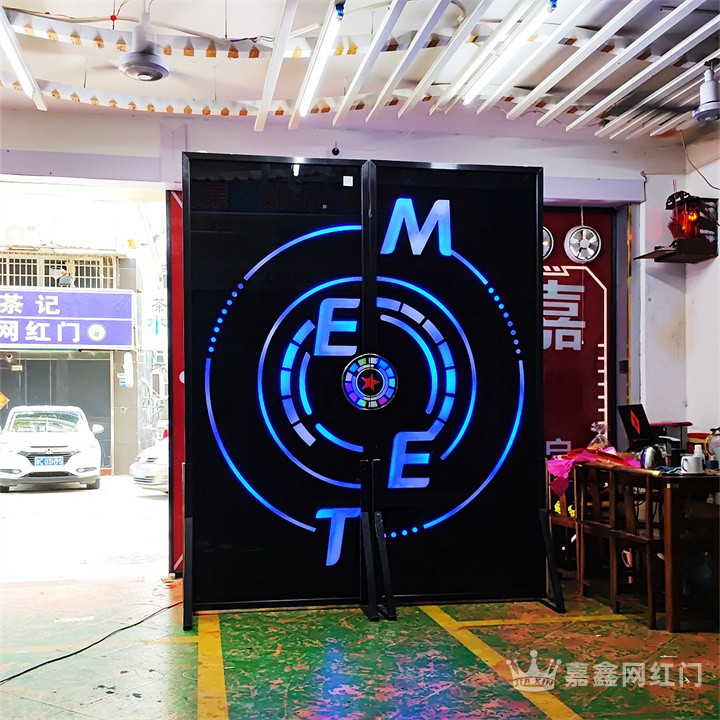 音乐掌纹识别自动感应门