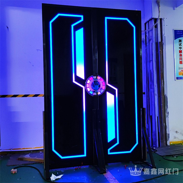 网红智能科技门
